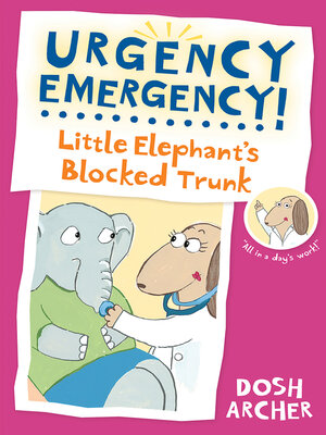 cover image of Little Elephant's Blocked Trunk